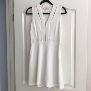 Sandro white dress